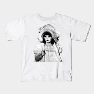 Mysterious 20's doll girl, where are you now? Kids T-Shirt